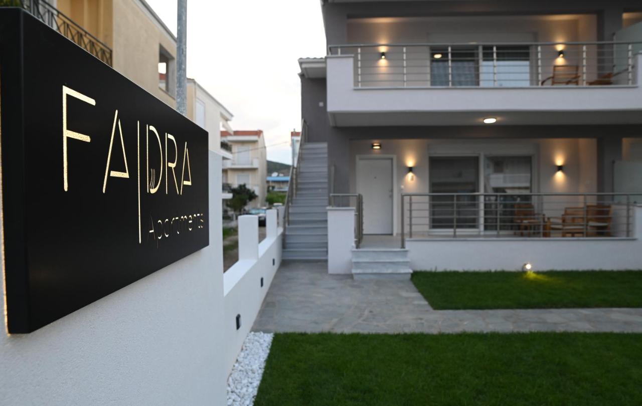 Faidra Apartments Néa Péramos Exteriér fotografie